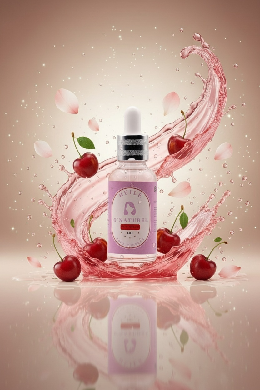 Cerise excquise - huile odorante pour cheveux